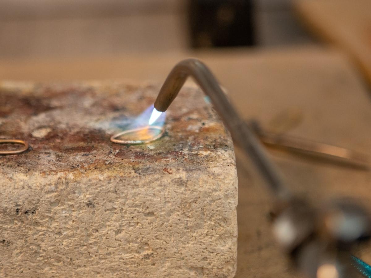 Soldering at the bench